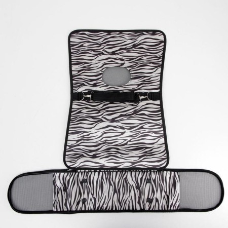 Animal Bag-ledger "White Tiger", size m, 45 x 21 x 27 cm-6