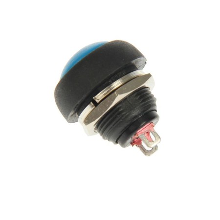 REXANT PBS-33V, 250 V, 1A (2C), ON -OFF, b/fix, Micro, blue-1