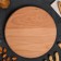 Menija wooden "Live with taste", 24 cm