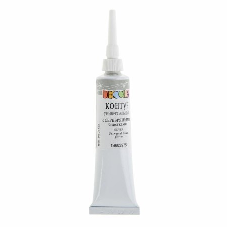 Universal Contour 18ml, ZHK Decola, Glitter, with silver sparkles 13603975