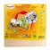 Wooden toy "Multilayer liners", three cats