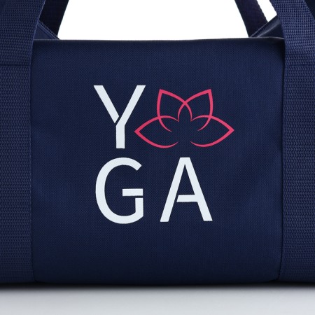 Female sports bag, textura, small size, blue color-8