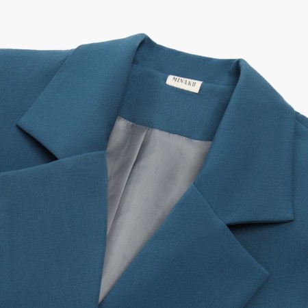 Women's jacket Minaku: classic color sea wave, river 56-6