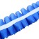 Ribbon-rush for escort cars 3 m, blue