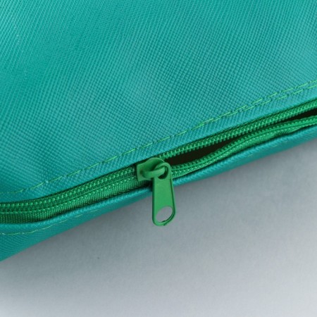 Patch of artificial leather "FIRST AID KIT", 14*10*5 cm, green color-6