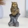 Figure "Filin on the tree" gold, 14x8x7cm