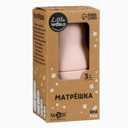 Developing toy "Cat Matryoshka", food silicone, Mum & Baby-6