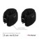 Mearbathers on the wrist, 2 pcs. x 200 g, black color