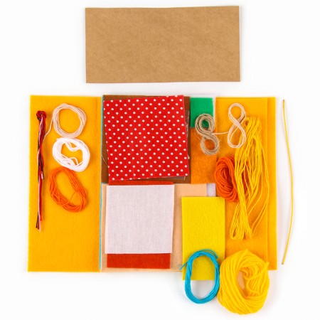 A set of manufacturing a textile toy "Samovarych", height - 19 cm-2