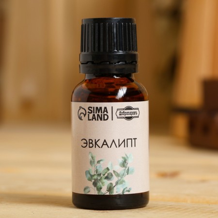 Eucalyptus essential oil in a box of 15 ml-1