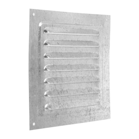 Ventilation grate Zein Lux RM1717C, 175 x 175 mm, with a grid, metal, galvanizing-4