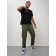 Cargo jeans men, size 48, khaki color