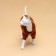 Sweep for animals with a hood, size S (DS 35 cm). Beige