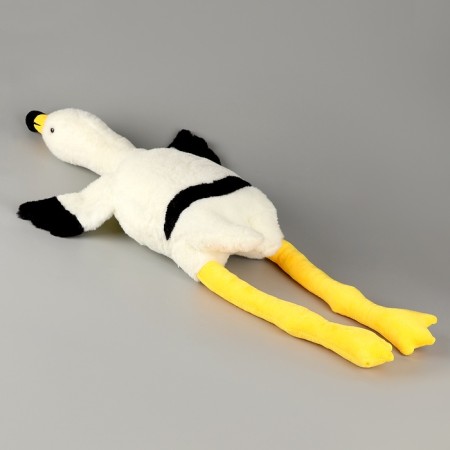Soft toy "Flamingo", 90 cm, white color-3