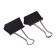 A set of clamps for papers of black 60mm 2 pieces in a package