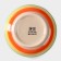 Labellite ceramic shade "India", 800 ml, d = 15 cm, color orange color