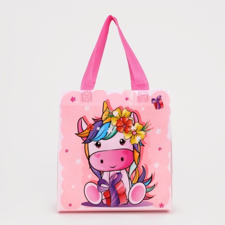 Baby bag without fastener, pink color-1