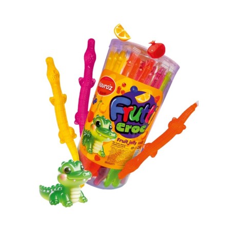 Jelly in sticks fruitti, crocodile, assorted, 33 g-1