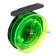 Inertial coil, plastic metal, diameter 6.5 cm, black-green color, 701