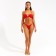 Separate swimsuit minku, red color, rr 48