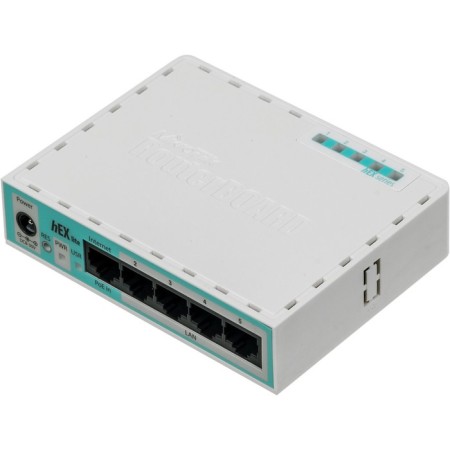 Roter Mikrotik Hex Lite (RB750R2) 10/100Base-TX White-1