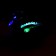 Dinosaur "Dragon", works on batteries, light and sound effects, blue color