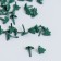 Brads for scrapbooking "Christmas trees" set of 50 pcs 0.8x0.7 cm