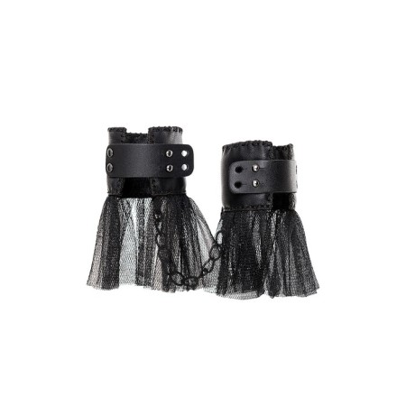 Handcuffs with a grid, black-2