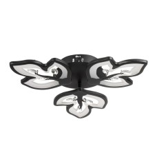 Chandelier 1093/3bk LED 72W 3000-6000k Dimmer black 50x50 cm Bayerlux