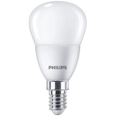 Sovetodiode lamps Philips P45, 6 W, E14, 620 LM, 2700K, glow warm white