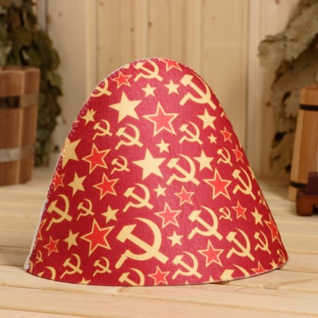 Bath cap "USSR" Print