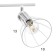 Lamp "Boston" 3x60W E14 white/chrome
