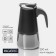 Coffee machine geyser Magistro Classic Black, 4 cups, 200 ml, black color