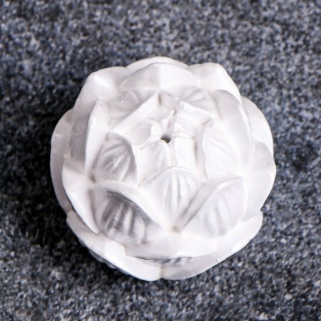 Lotus stand stand for incense pearls, 5x6cm-1