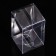 Folding box from PVC 5 x 5 x 8 cm