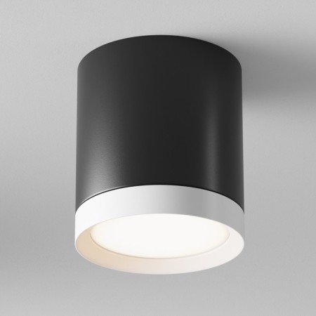 Technical C086CM-GX53-MRD-BW, 1XGX53, 15W ceiling lamp, 8.5x8.5x9.6 cm, black and white color-2