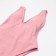 Swimsuit female adhesive minku color pink size 44