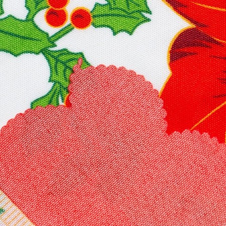 The tablecloth of the New Year's share "Festive pattern" 145*300 cm, 100% of the p/e-7