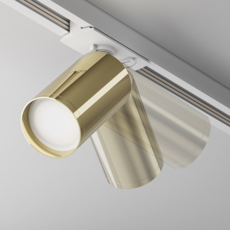 TRECK TOCHNICAL TR020-1 -U10-WG, 1x10W, 9.2x12.5 cm, GU10, white with gold-3