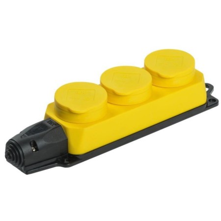 IEK PKR61-016-2-K05 Omega 3 Rosettes, yellow color