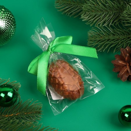 New Year. Figure chocolate "Bogochka with marshmallow" Bump ", 28 g ± 5 %-1