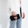 Women's wallet on lightning, black color