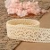 Knitted lace, 37 mm × 10 ± 1 m, beige color