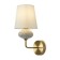 Bra Freya Fr2029WL-01BS Ceramics, 150x320x320 mm, E14, 1x40W, brass color