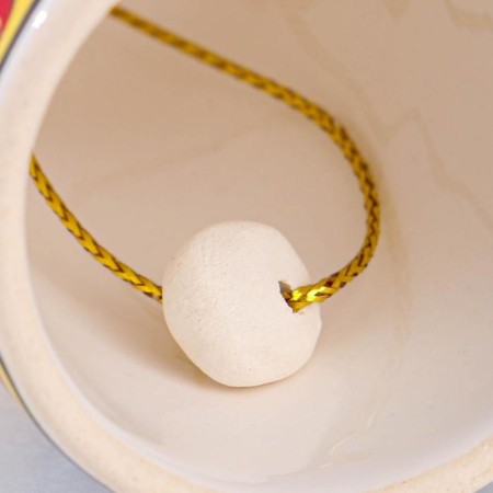 Bell with a pen "Matryoshka" average, ceramics, mix-4