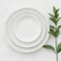 Ceramic dessert “airiness”, d = 20.5 cm, white color