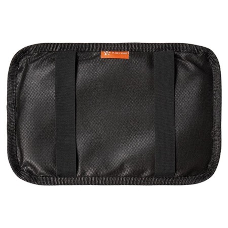 AIRLINE armrest cover, universal, 200x300 mm, glassy eco -leather, black color-2