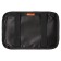 AIRLINE armrest cover, universal, 200x300 mm, glassy eco -leather, black color