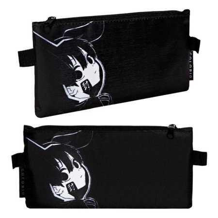 Penal soft 1 compartment, 115 x 220 mm, flat, colorio, universal, black