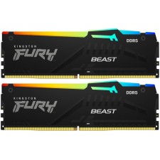 Память DDR5 2x8GB 6000MHz Kingston KF560C40BBAK2-16 Fury Beast RGB RTL Gaming PC5-48000 CL4   106502